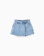 Cargar imagen en el visor de la galería, Falda Short Mezclilla
