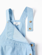 Cargar imagen en el visor de la galería, Conjunto Overol Mezclilla Camiseta Mar
