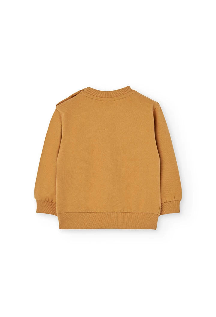Conjunto Sudadera Mostaza Pantalón
