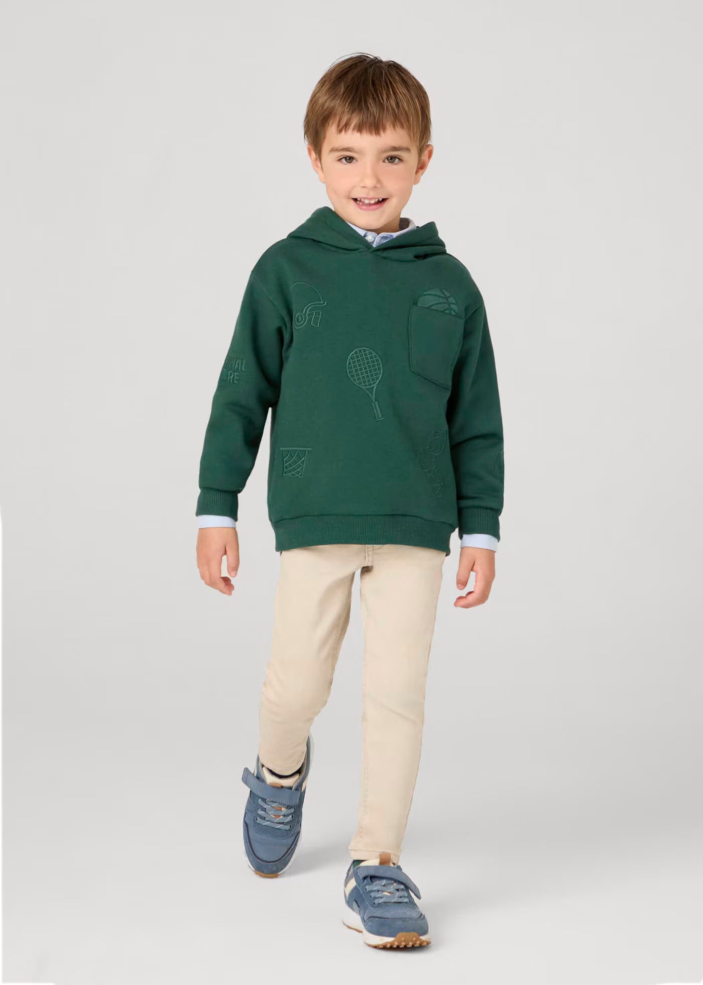 Conjunto Camisa Cuadro Camiseta Pantalón