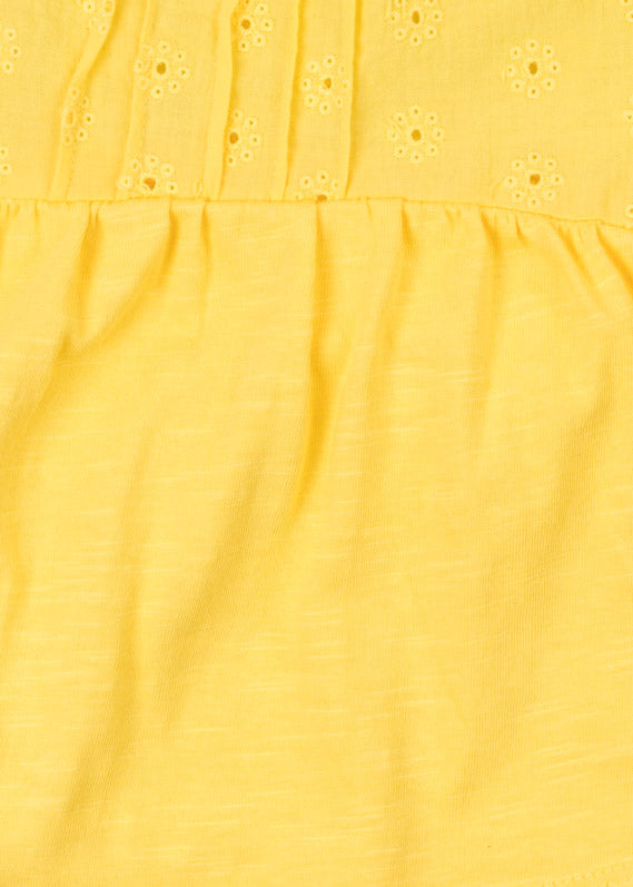 Conjunto Blusa Amarilla Leggings Flores