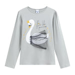 Cargar imagen en el visor de la galería, Camiseta Gris Cisne
