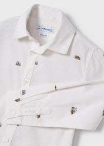 Camisa Blanca Camping