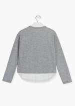 Cargar imagen en el visor de la galería, Blusa Gris Precious
