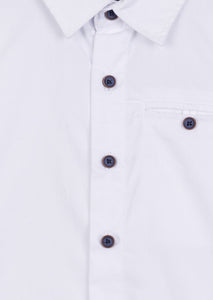 Camisa Blanca Manga Larga