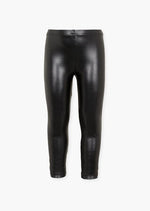 Cargar imagen en el visor de la galería, Leggings Negros Tipo Piel
