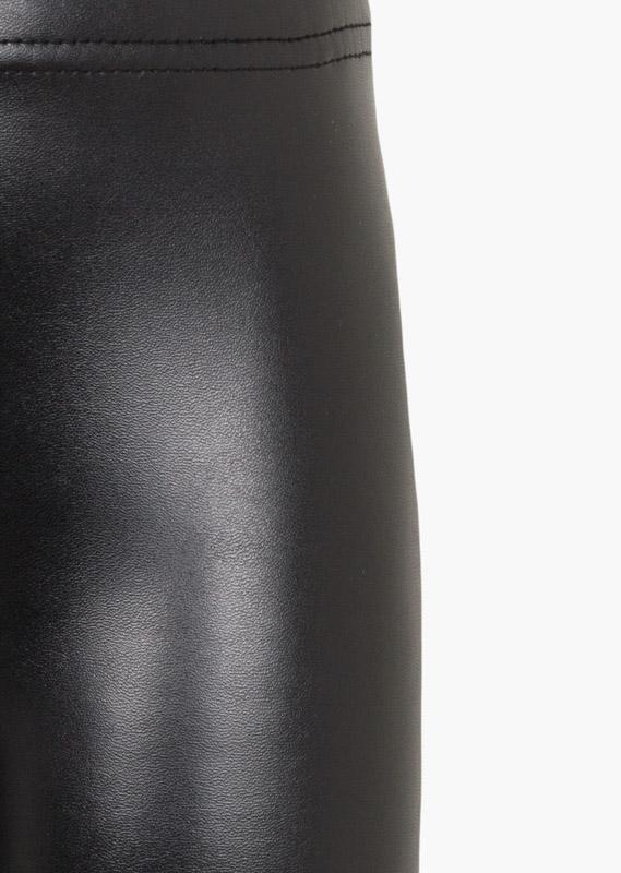 Leggings Negros Tipo Piel