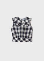 Cargar imagen en el visor de la galería, Blusa Cuadros Negros

