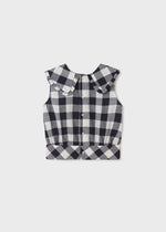 Cargar imagen en el visor de la galería, Blusa Cuadros Negros
