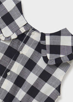 Cargar imagen en el visor de la galería, Blusa Cuadros Negros
