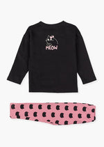 Cargar imagen en el visor de la galería, Conjunto Camiseta Meoow Leggings Gatitos
