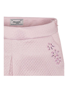 Falda Short Rosa Piedritas