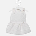 Cargar imagen en el visor de la galería, Vestido Blanco Plumeti
