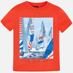 Cargar imagen en el visor de la galería, Camiseta Roja Veleros

