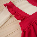 Cargar imagen en el visor de la galería, Conjunto Vestido Rojo y Blusa
