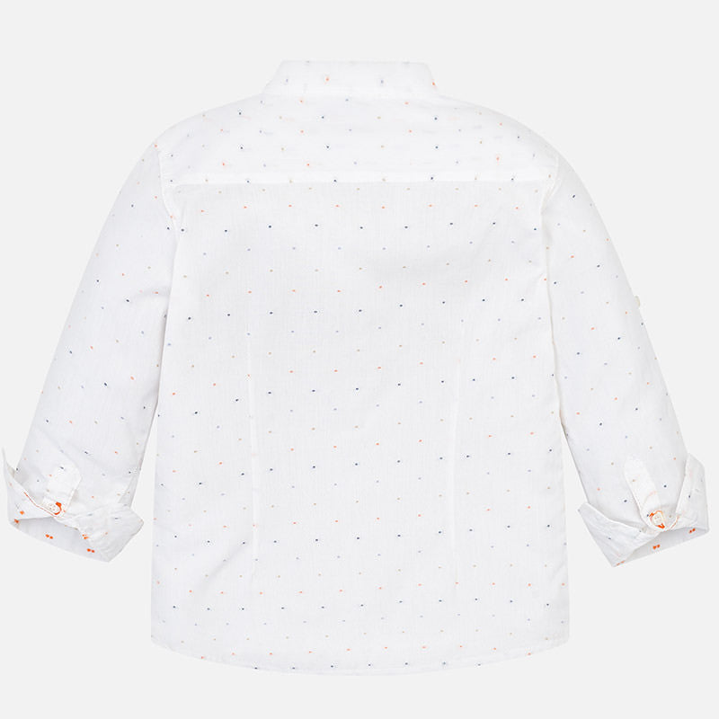 Camisa Blanca Lunares Palma