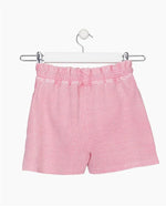 Cargar imagen en el visor de la galería, Conjunto Camiseta Flor Short Rosa
