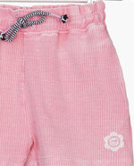 Cargar imagen en el visor de la galería, Conjunto Camiseta Flor Short Rosa
