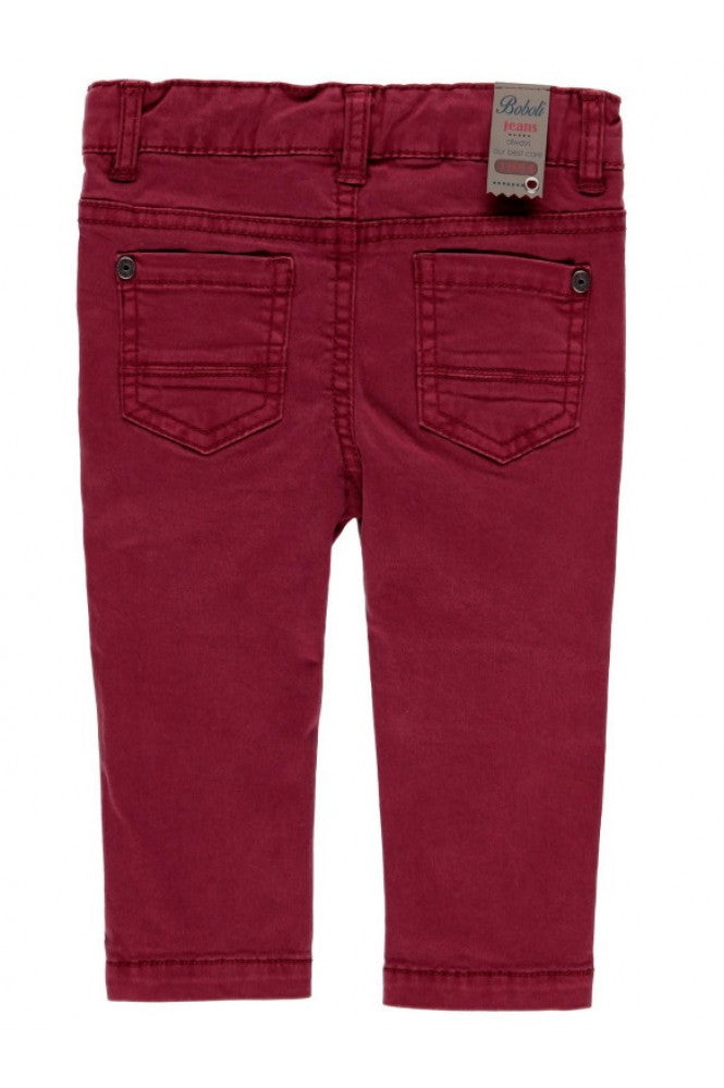 Pantalón Rojo Oscuro