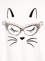 Cargar imagen en el visor de la galería, Conjunto Camiseta Gatito Leggings
