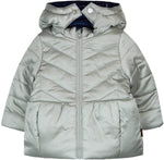 Cargar imagen en el visor de la galería, Chamarra Reversible Azul y Plateado
