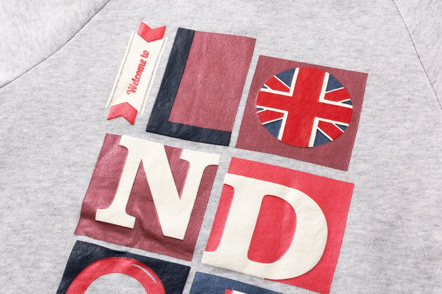 Sudadera Gris London