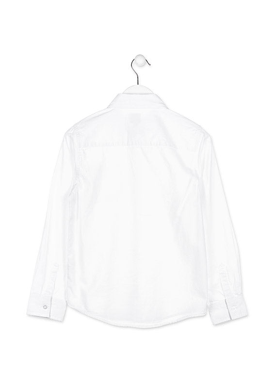 Camisa Manga Larga Blanca