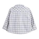 Cargar imagen en el visor de la galería, Conjunto Camisa Cuadros Gris Pantalón Mezclilla
