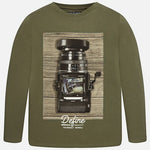 Cargar imagen en el visor de la galería, Camiseta Verde Cámara
