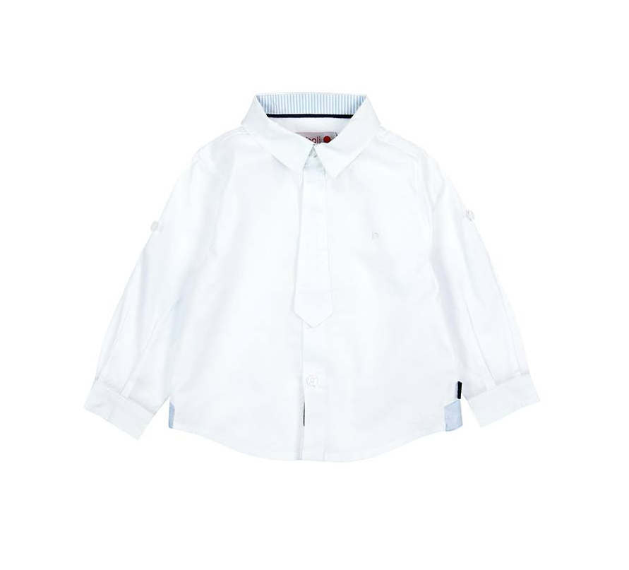 Camisa Blanca Coderas