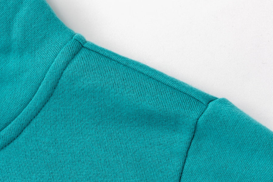 Sudadera Zíper Azul y Verde