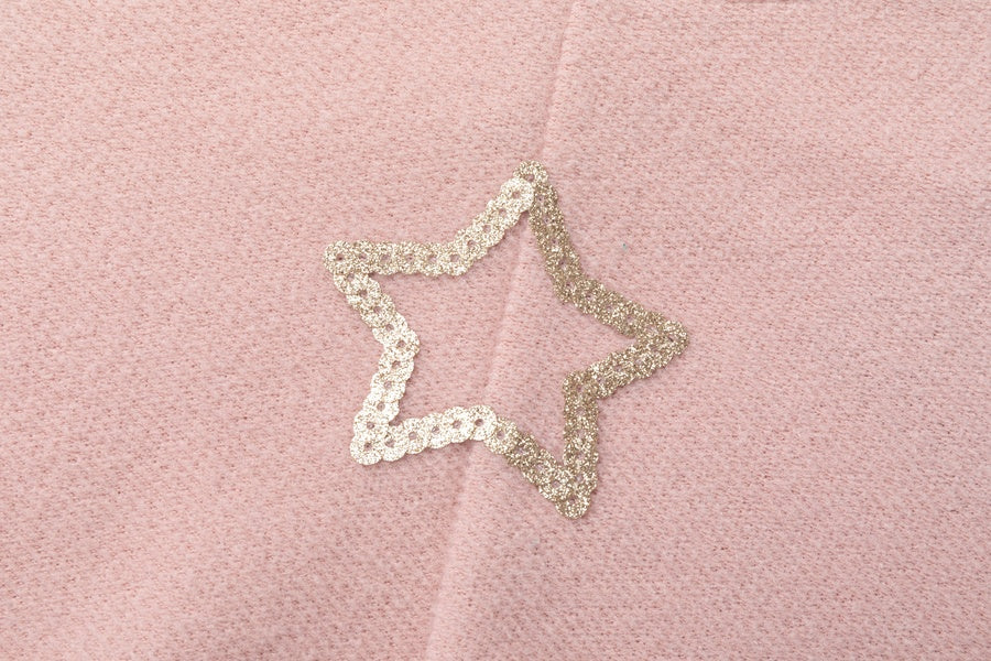 Sudadera Rosa Estrellas