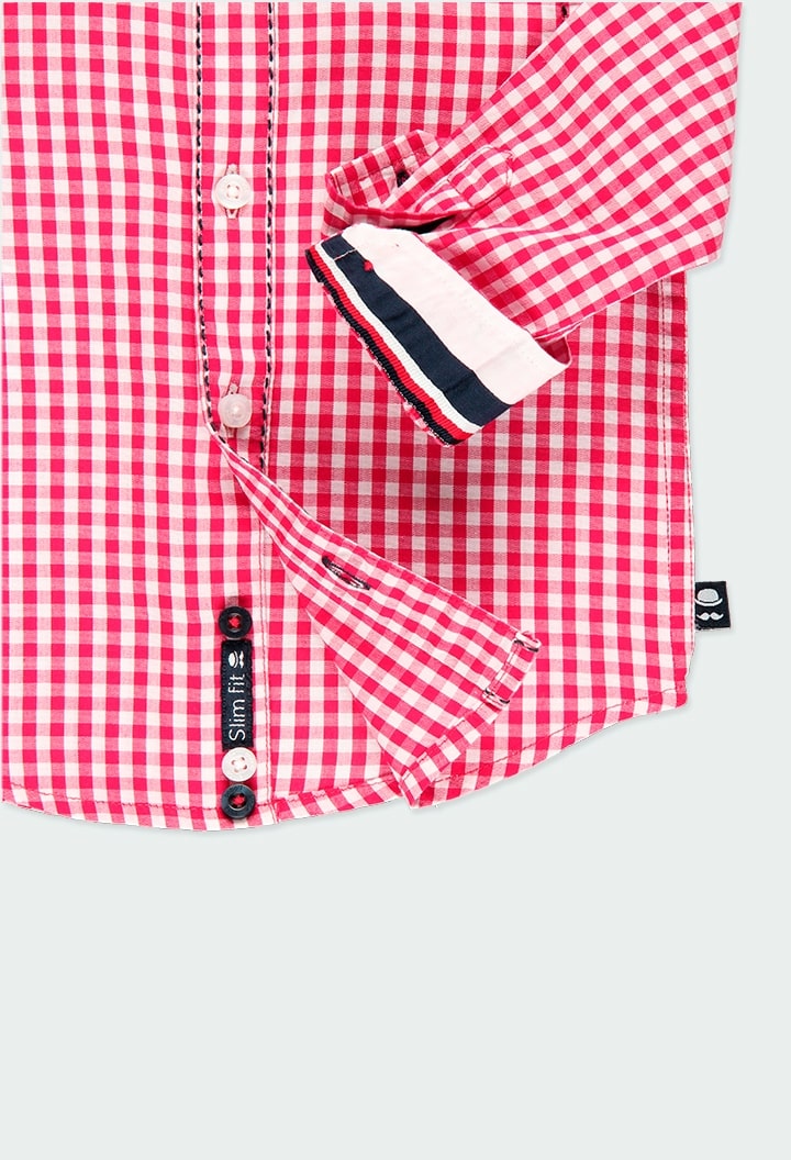 Camisa Cuadros Rojos