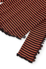 Cargar imagen en el visor de la galería, Conjunto Blusa Rayas Short Polipiel
