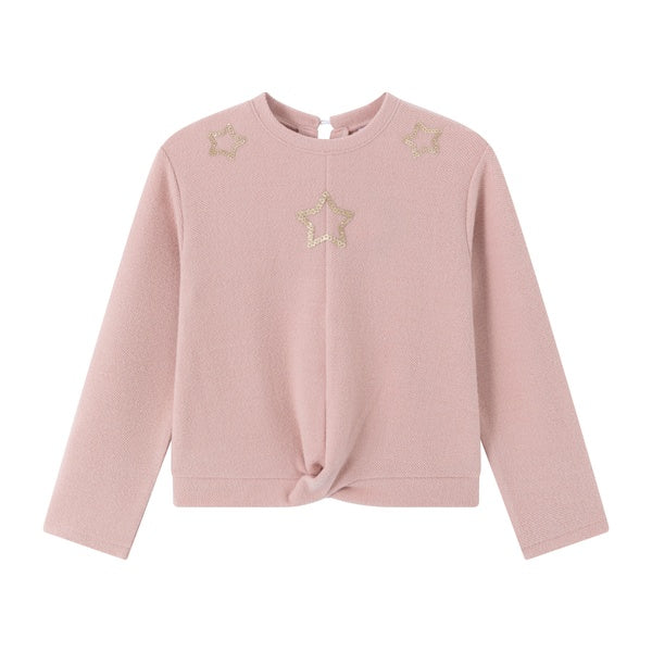 Sudadera Rosa Estrellas