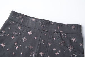 Conjunto Sudadera Botas Vaqueras Leggings Estrellas