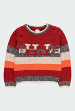Cargar imagen en el visor de la galería, Suéter Rojo Rayas
