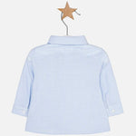 Cargar imagen en el visor de la galería, Conjunto Camisa Azul Short Khaki
