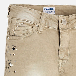 Pantalón Beige Piedras