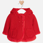 Cargar imagen en el visor de la galería, Abrigo Tejido Rojo
