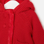 Cargar imagen en el visor de la galería, Abrigo Tejido Rojo
