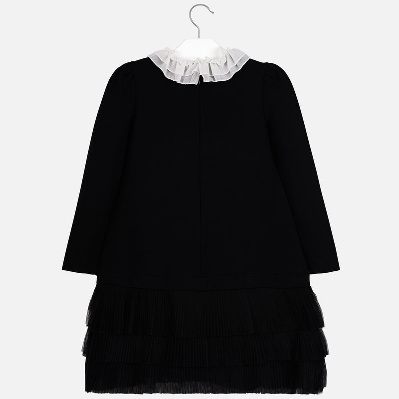 Vestido Negro Corazón Falda Tul