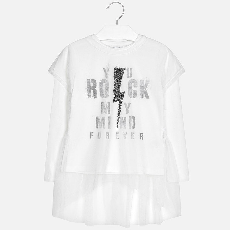 Blusa Manga Larga Rock Tul