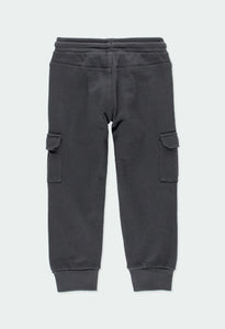 Pantalón Felpa Gris