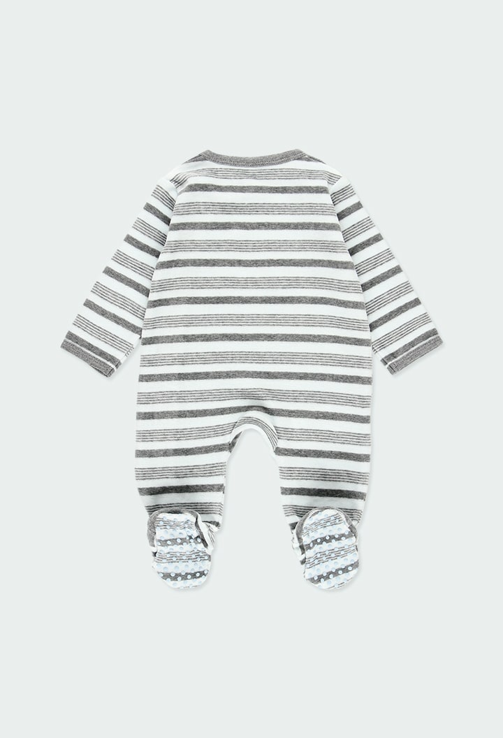 Mameluco Rayas Pingüinos