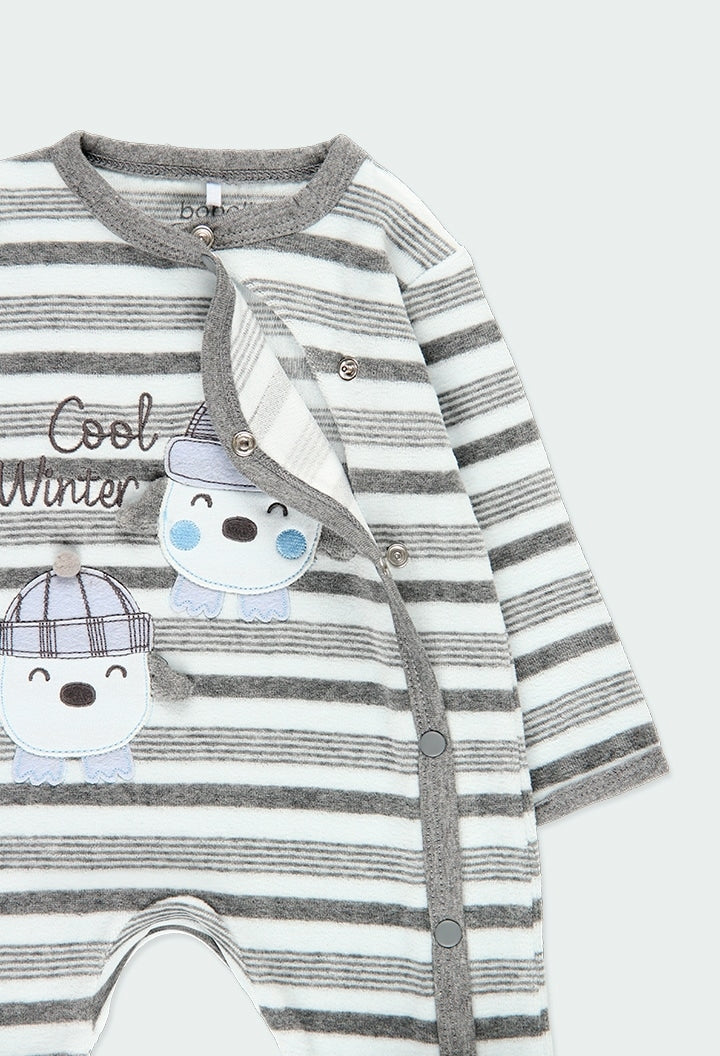 Mameluco Rayas Pingüinos