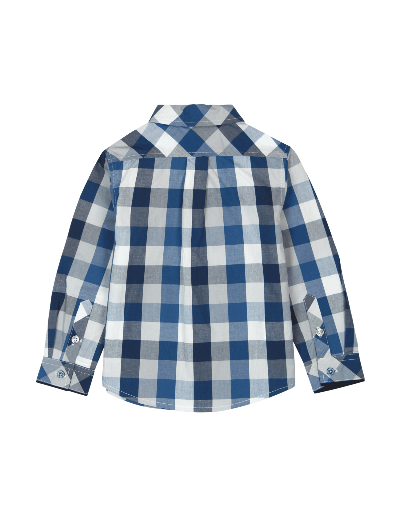 Camisa Cuadros Azul