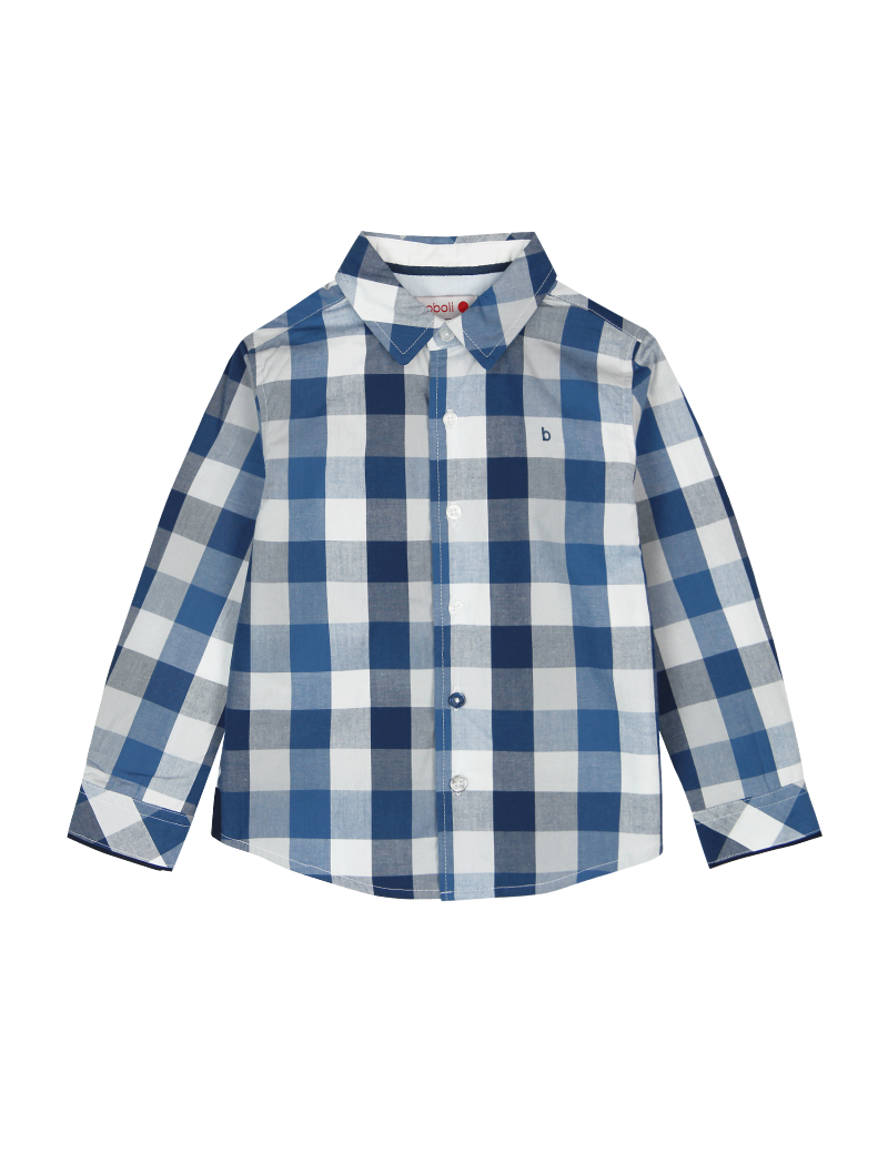 Camisa Cuadros Azul