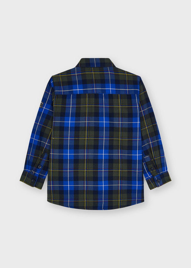 Camisa Cuadros Azul